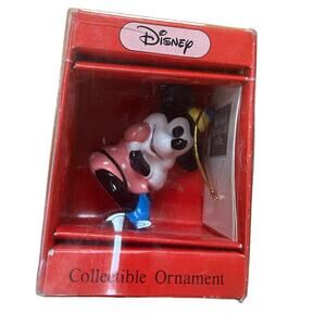 Schmid Disney Minnie Mouse Collectible Ornament 1980s Vintage in Box